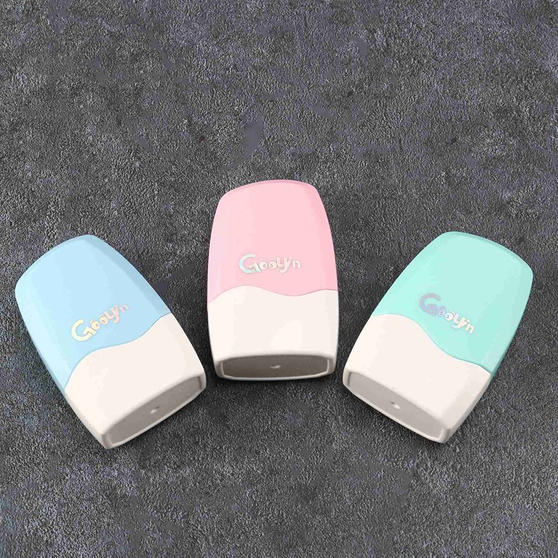 3 Pack Identity Theft Prevention Stamp Identity Guard Roller Stamp Wide Rolling Security Stamp(Blue,Green,Pink)