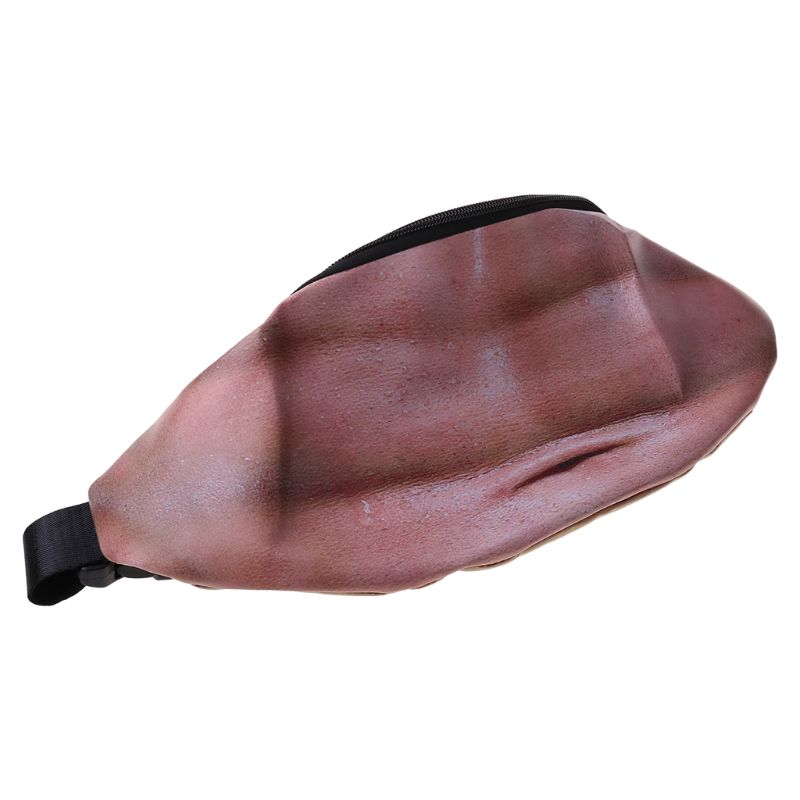 Neuheit Spaß Männer Frauen Vati Tasche Papa Bod Taille Taschen Bahre Fett Haarigen Bauch fanny Pack