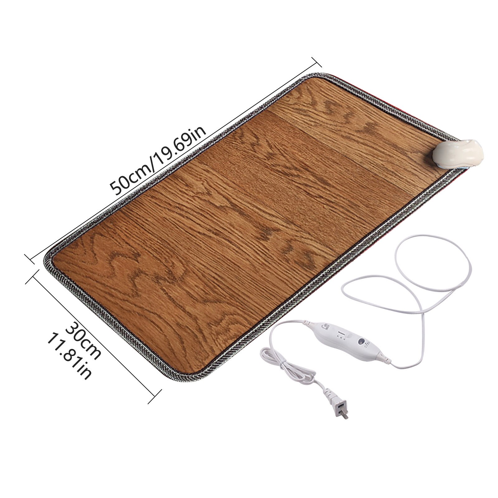 Winter Warm Electric Foot Feet Heating Portable Electric Warmer Pad Heated Floor Carpet Mat For Office Chimenea Electrica