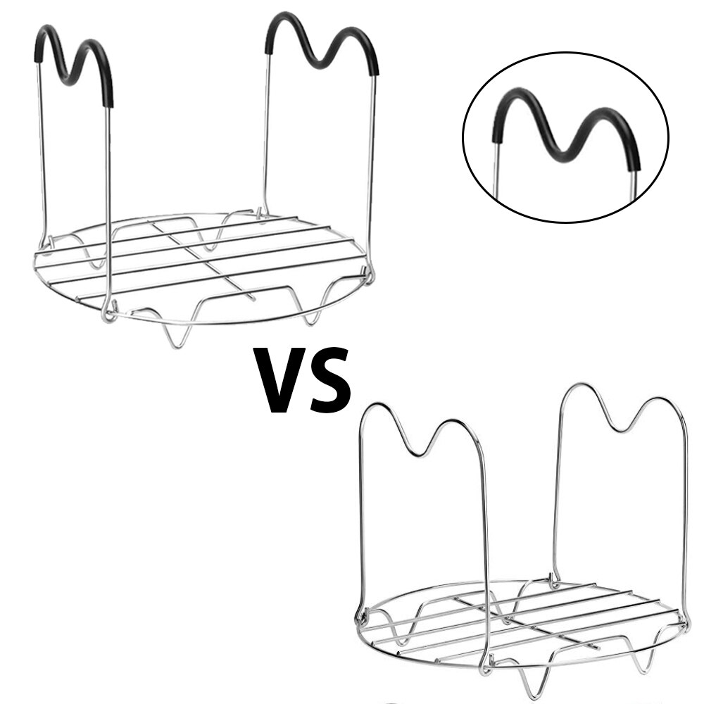 Instant Pot Trivet with Handles for 6 or 8 Quart Instant Pot Accessories Stainless Steel Pressure Cooker Trivet Instant Pot