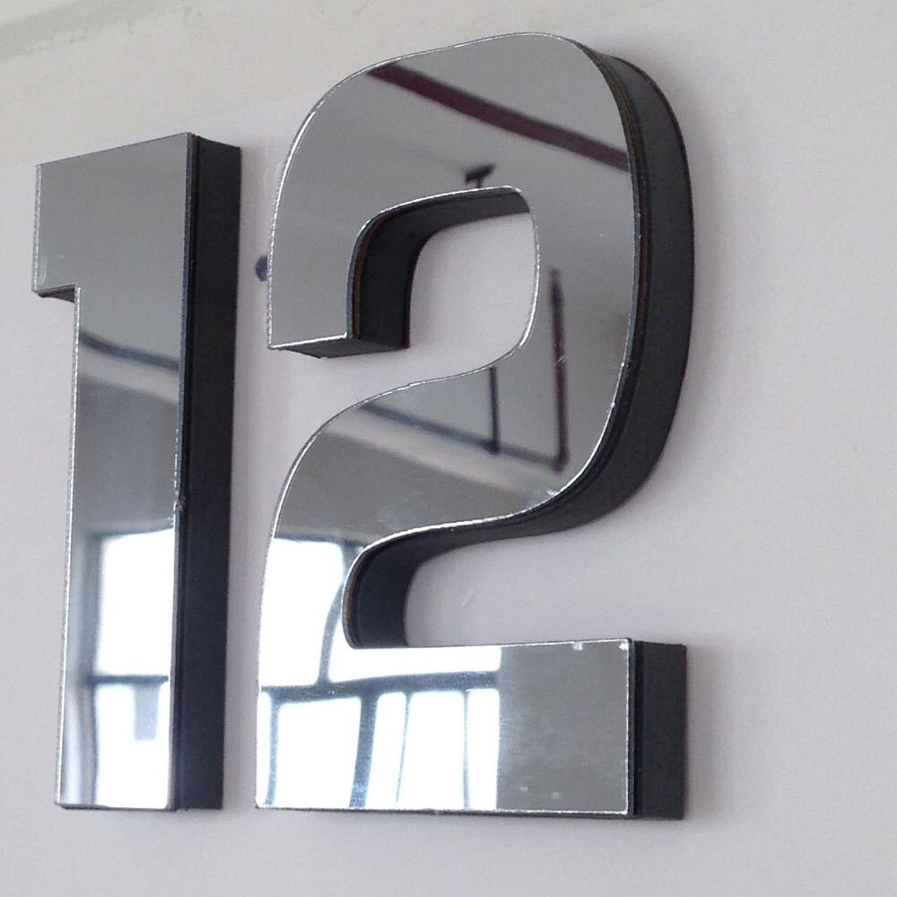 3D Big Wall Clock DIY Acrylic Mirror Wall Sticker Clocks Watch Quartz Horloge reloj de pared Modern Living Room Home Decor