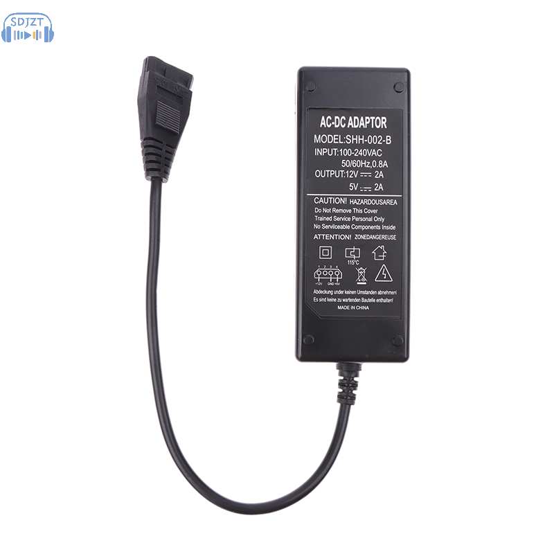 Adaptador de fuente de alimentación de disco duro externo Universal, adaptador USB a SATA/IDE de para ordenador HDD/CD-ROM, 12V/5V, 2a