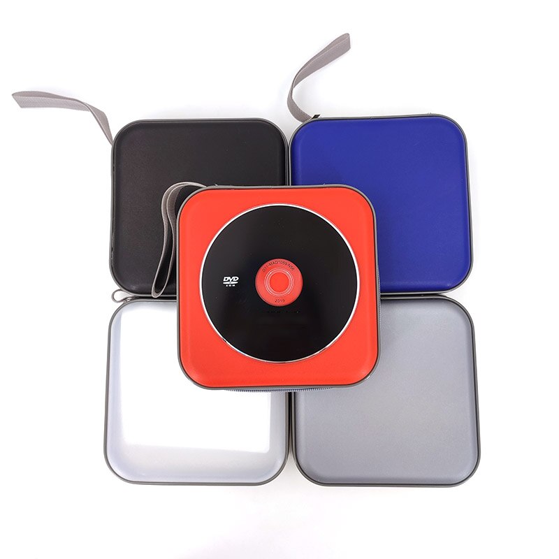 Portable 36pcs Disc CD DVD Wallet Storage Organizer Case Boxes Holder CD Sleeve Hard Bag Album Carry Pouch Bag with Zipper