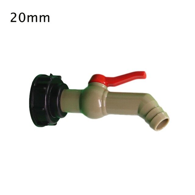 45-Graden Ibc Tank Adapter Plastic S60x6 Tuinslang Kraan Connector Water Tank Vervanging Connector Voor De Gebruikelijke Tank valve: 20mm