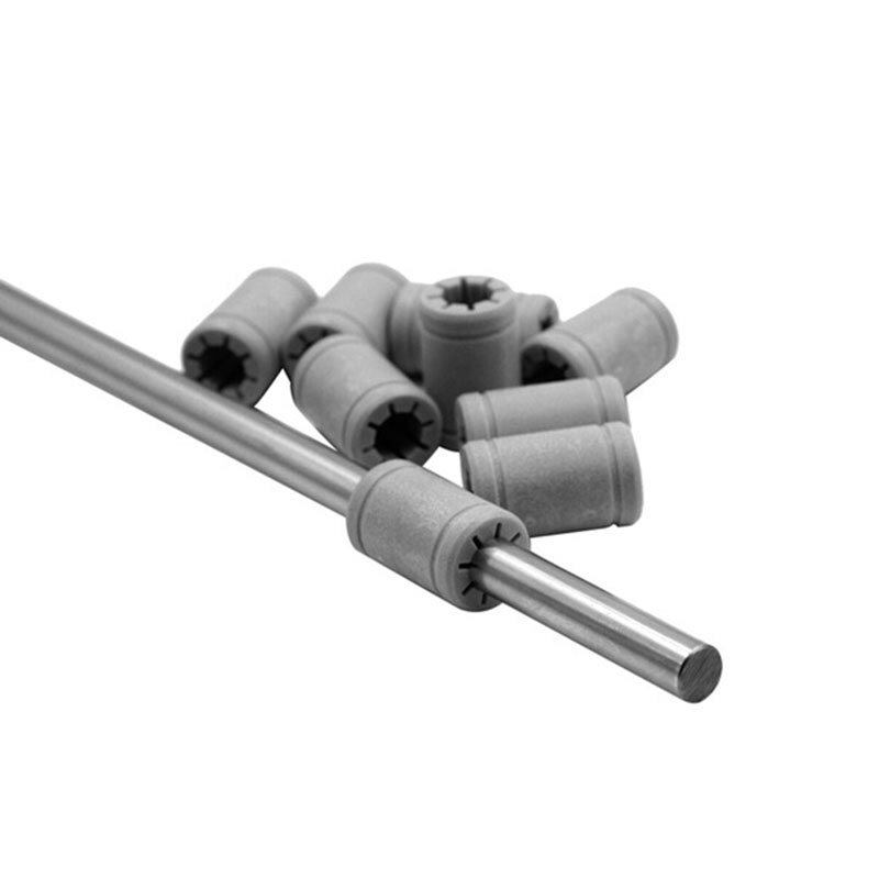 10Pcs Plastic 8 Mm Linear Anet Bearing Same As Rj4Jp-01-08 Ball Bearing For Anet A8 Prusa I3 3D Printer