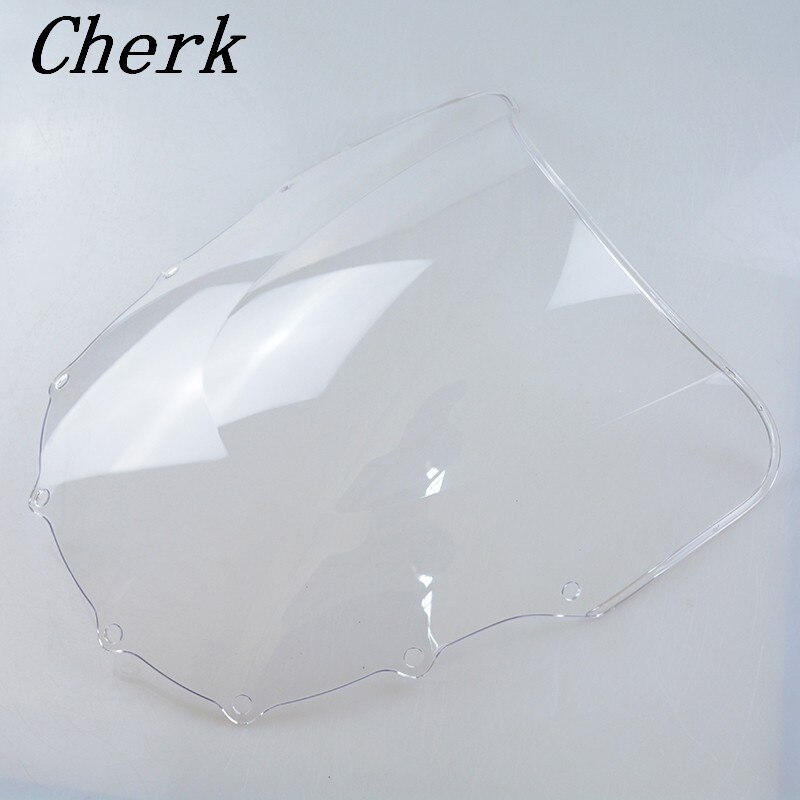 Pare-brise transparent Double bulle pour moto | Kawasaki ZZR400 1993-2007 ZZR600 1993-2004
