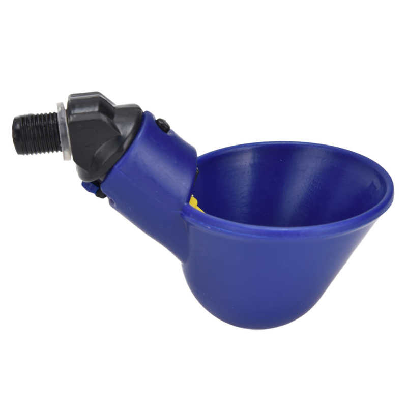 Chicken Water Feeder High Standard Chicken Watering System Switchable Chicken Water Cup G1/8 Male Thread for Animal Husbandry
