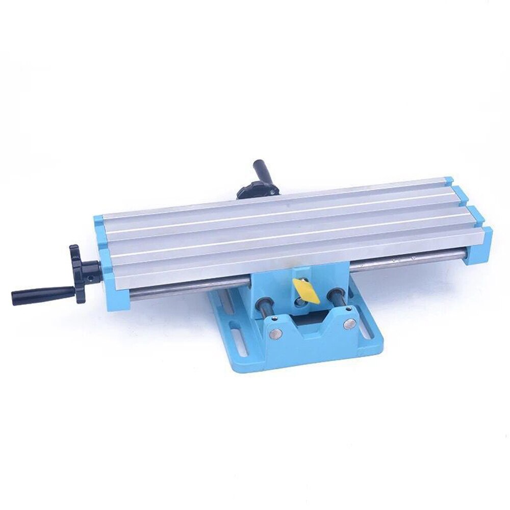 Mini Accuracy Milling Table Workbench Mill Machine Vise Multifunctional Assisted-bench Boring Positioning Cross-Adjustment