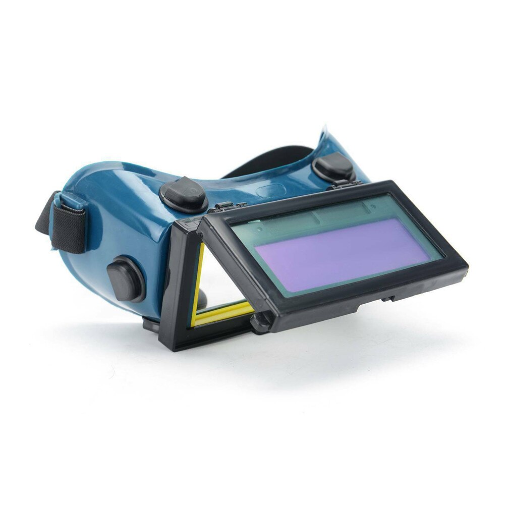LCD Auto Darkening Welding Goggles Solar Powered Welding Glasses Multifunctional Eyeshade Eyes Protective Tools