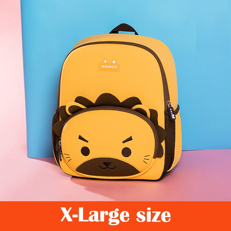 Nohoo Kinderen School Rugzakken Waterdicht Cartoon Kinderen Schooltassen Voor Meisjes Jongens Peuter Rugzak Mochila Escolar Sml size: X-Large