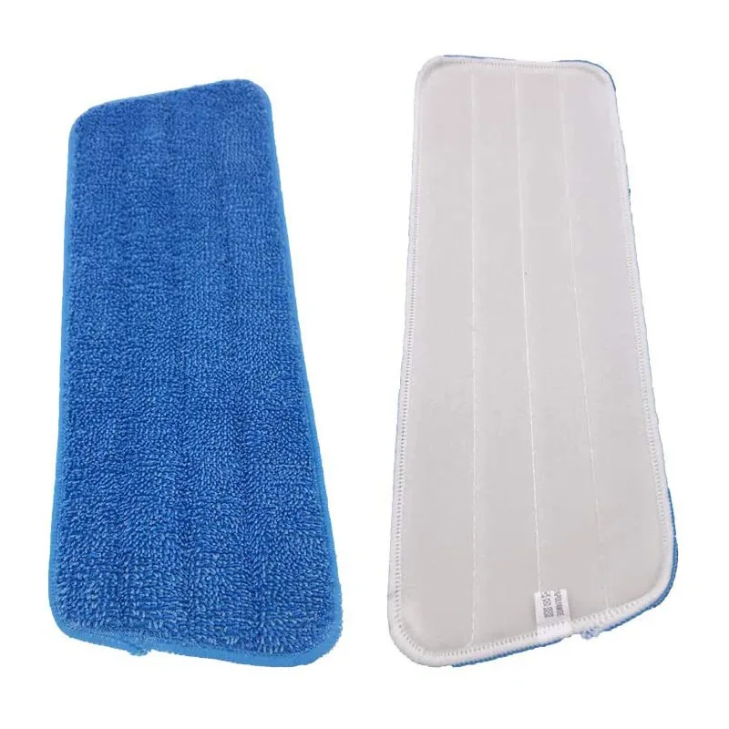 2-teilige Mikrofaser-Ersatz-Mop-Pads, wasch bare Mop-Nachfüllung für Sprüh mops und Mops, Reinigungs werkzeuge, nass und trocken