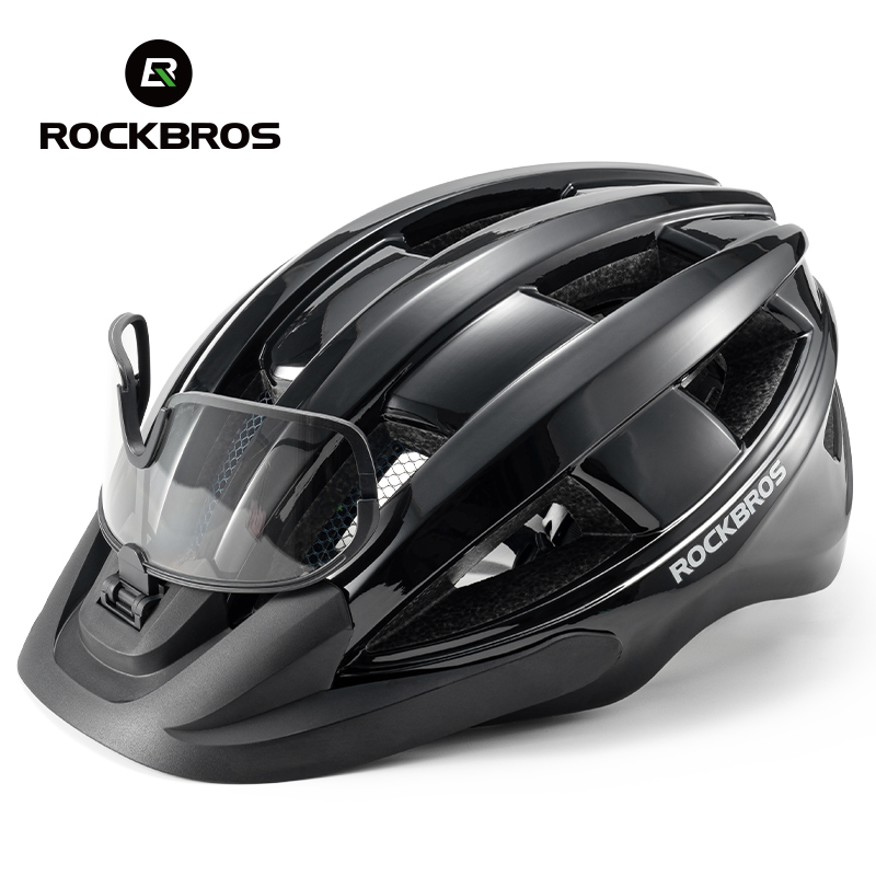 ROCKBROS-casco de ciclismo ultraligero, gafas – Grandado