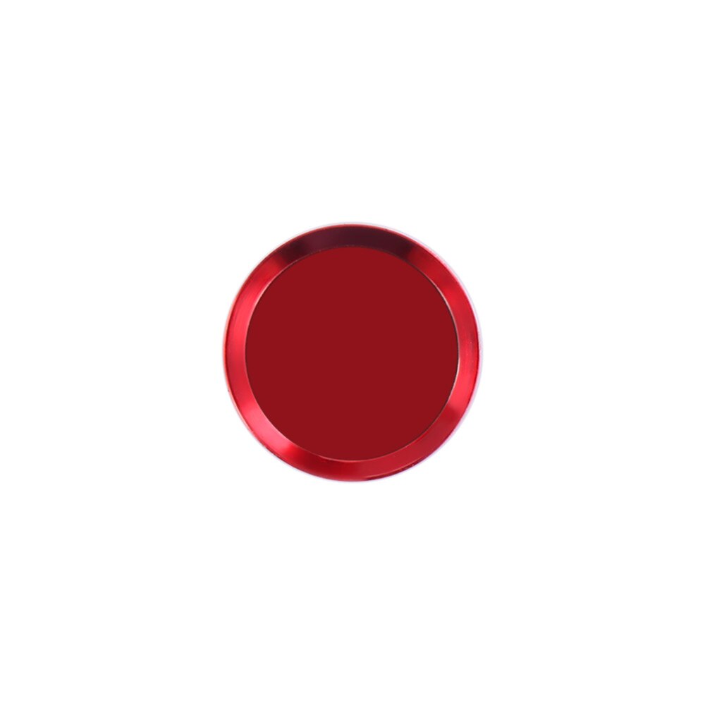 Touch ID Autocollant Bouton Maison Pour iPhone 5S SE 6 6S 7 Plus Pour iPad air Pro mini D'identification D'empreintes Digitales Clavier -: ALL Red