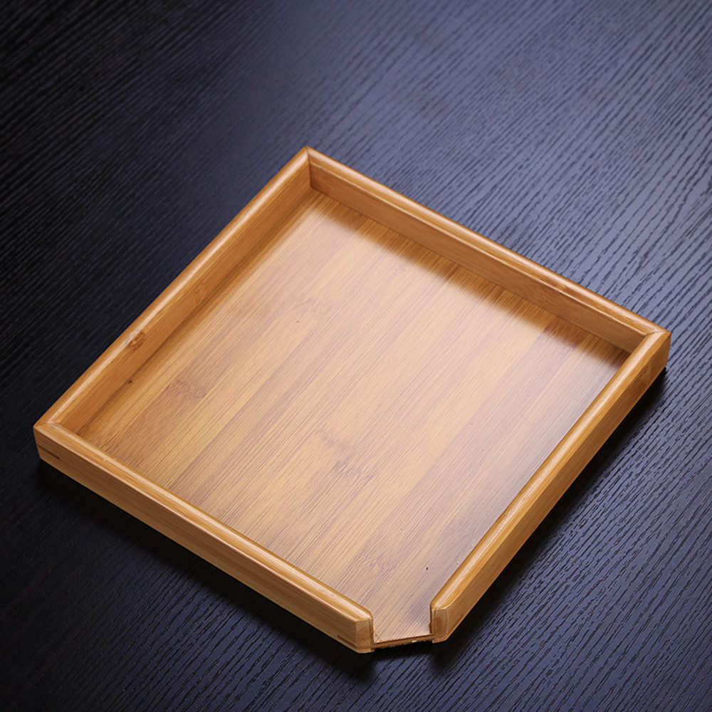 Rectangular Bamboo Tea Tray Friend Big Small Tea A... – Vicedeal