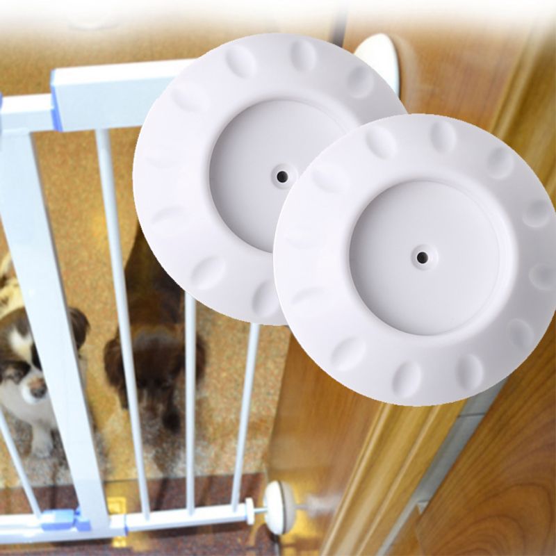 Protector de pared para puerta de 4 Uds. Para perros y Mascotas