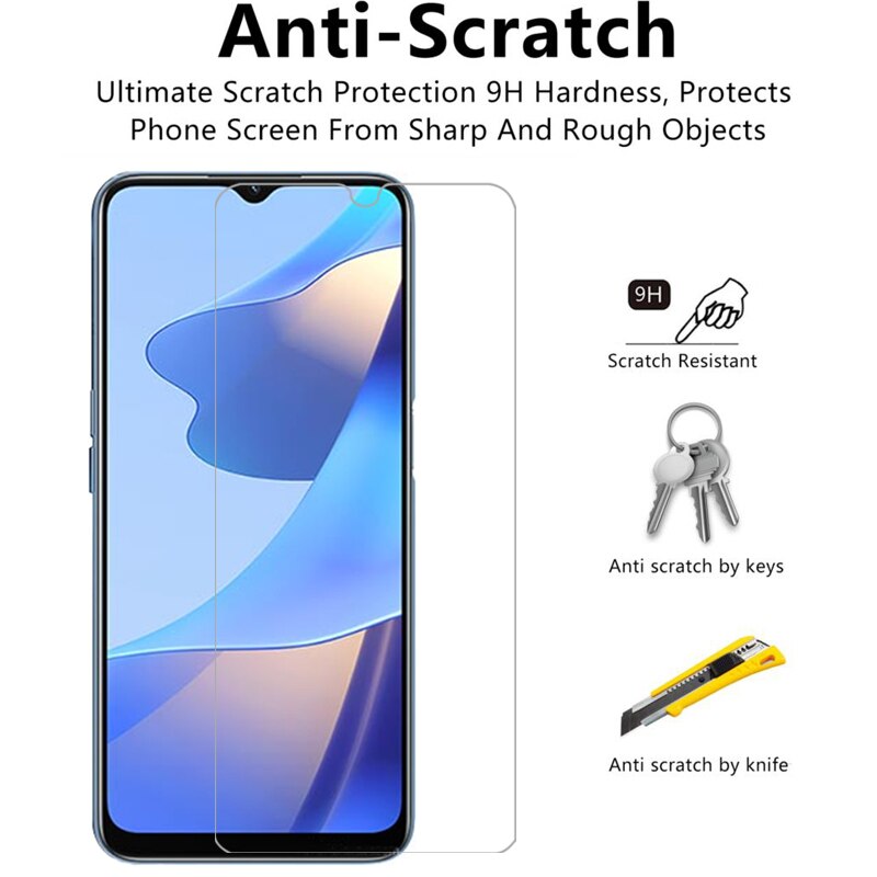 Screen Protector Voor Oppo A15 A15s A16 A16s A16k Beschermende Gehard Glas Op Oppo A15 Oppo A16 Een 15 15S 16 S 16 S 16K 15a 16a Film