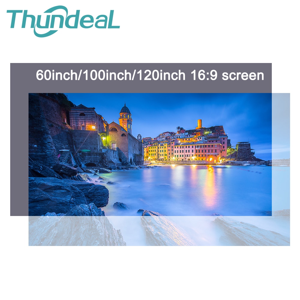 Rideau de projecteur réfléchissant à haute luminosité 16:9, 60/84/100/120/130 pouces, écran en tissu, pour Epson BenQ XGIMI Home Beamer