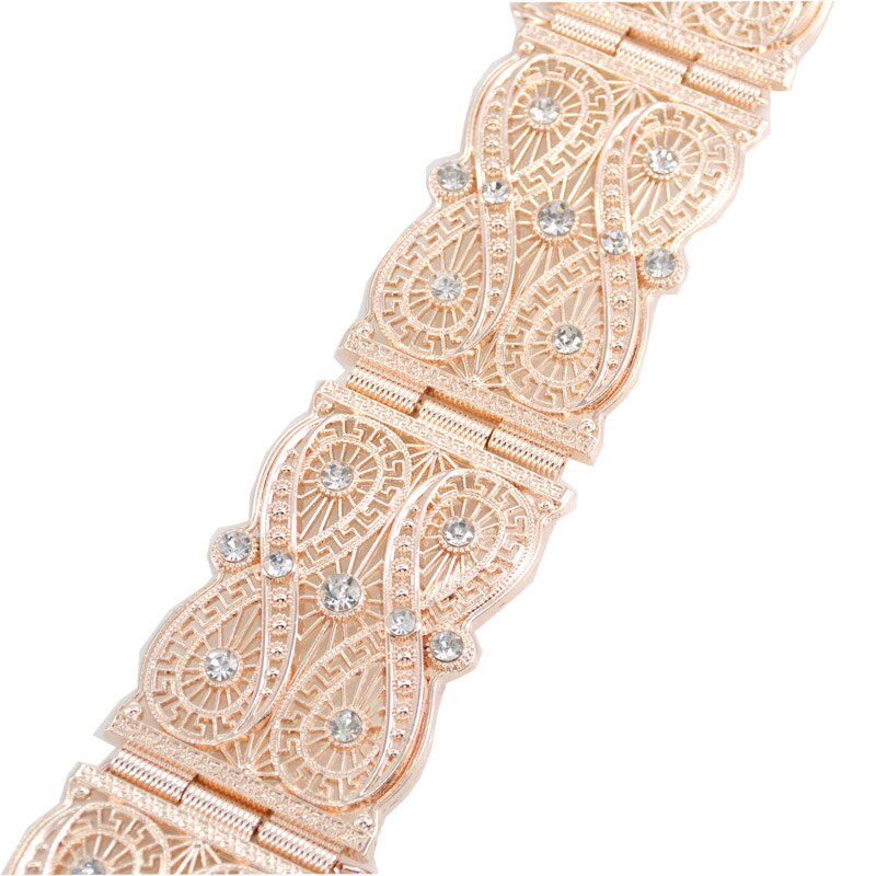 De nieuwste marokkaanse stijl lichaamssieraden buikketting lange mouw dames trouwjurk great wall korrel metalen riem