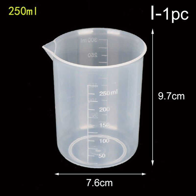 20ml/30ml/500ml/300ml/500ml/1000ml Plastic Measuring Cup, Medicine Cup, Syrup Cup, With Scale, For Diy Kitchen Baking Packaging: I-1PC