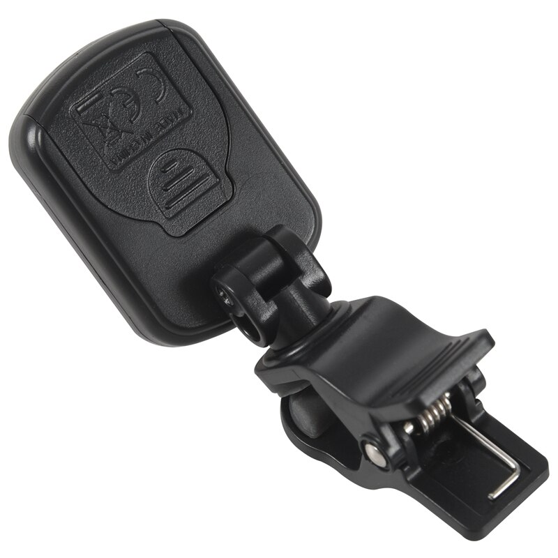 Clip-eléctrico afinador Digital guitarra cromático para violín ukelele Picker pantalla Lcd disfrutar de la música
