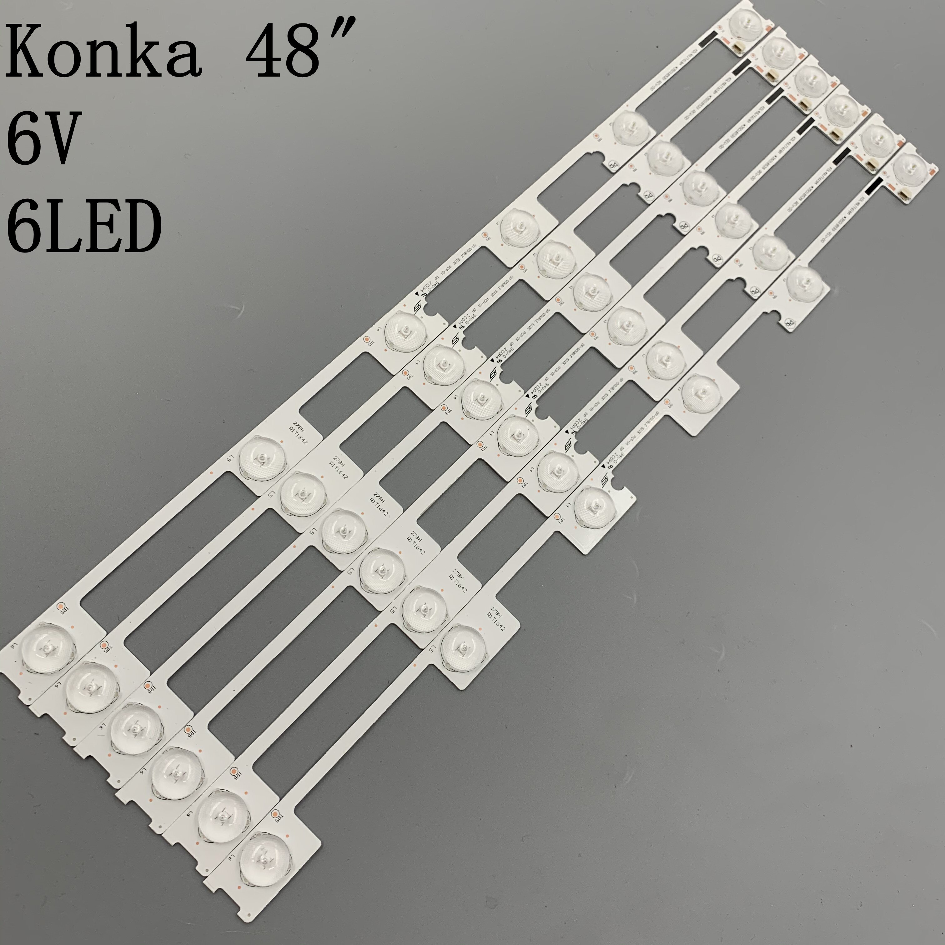 Konka-tira de luces LED de retroiluminación para TV, 10 unids/lote, KDL48JT618A 35018539 48 pulgadas 44,2 CM 48&#39;&#39;