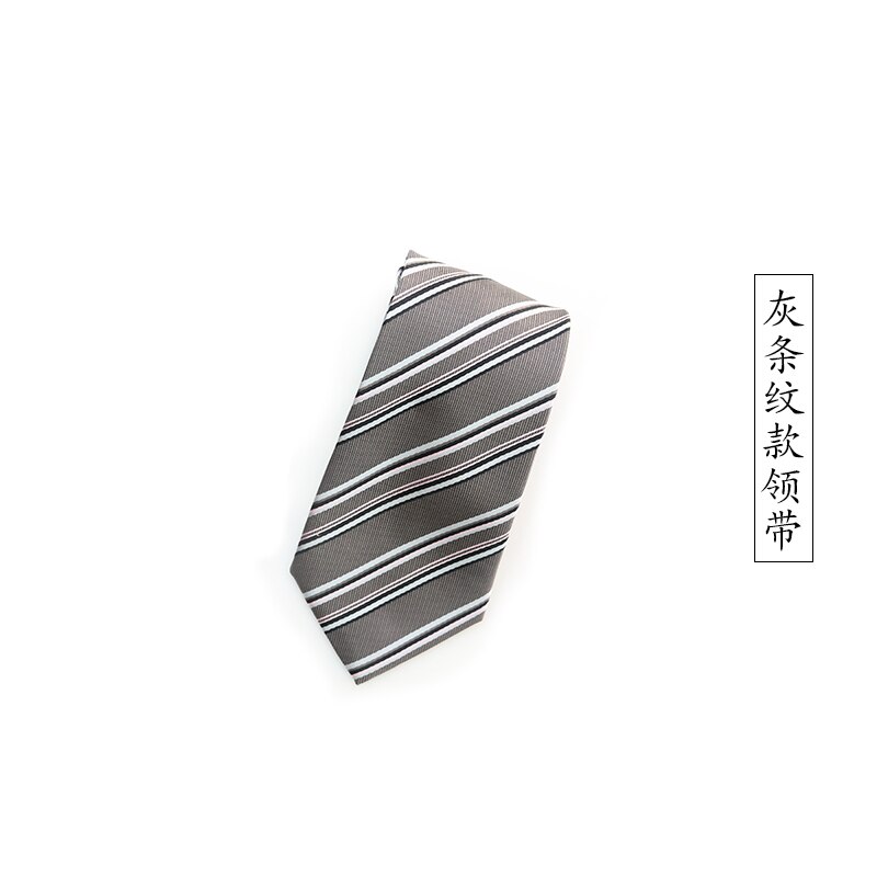 Pajarita con estampado a rayas DK JK uniforme japonés/coreano accesorios de uniforme escolar corbata de lazo corbata para niña ajustable: Blanco