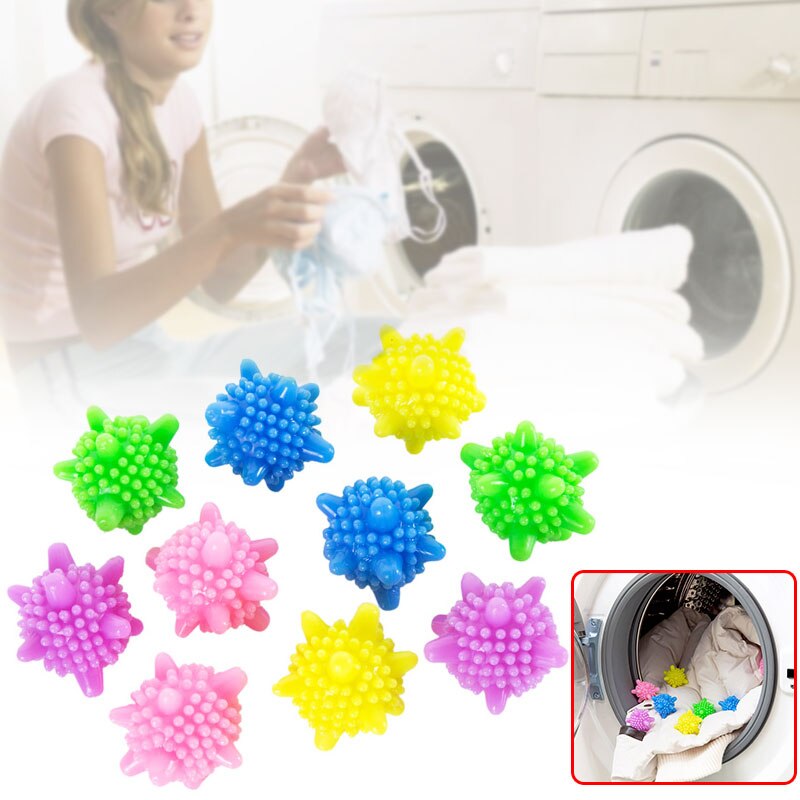 Suavizante de bolas para la lavadora, sin suavizante de Ropa Química, tela Eco Ball