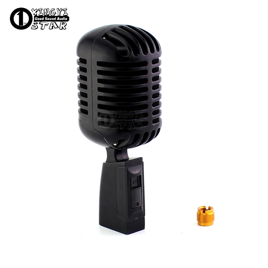 Professionele Klassieke Vintage Microfoon Opname Studio Dynamische Microfoons Voor PC KTV Launchpad Megafoon Gaming Karaoke Mic