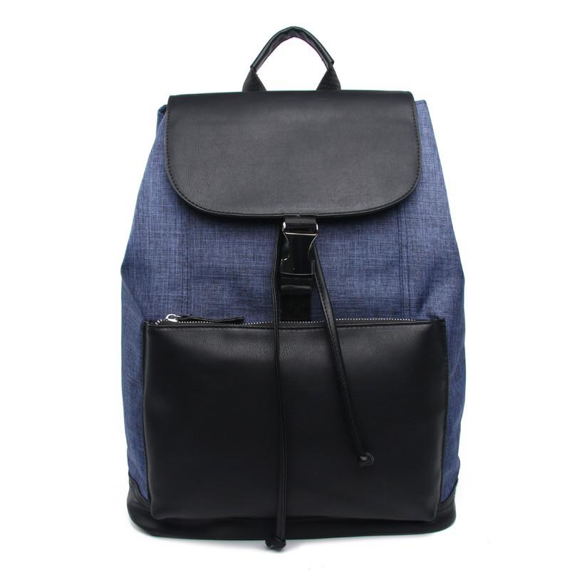 neue Trend der Männer Schüler Rucksack Reise Rucksack Laptop Rucksack Männlichen Kühle Schule Taschen Für Teenager Jungen Mochila: Blau