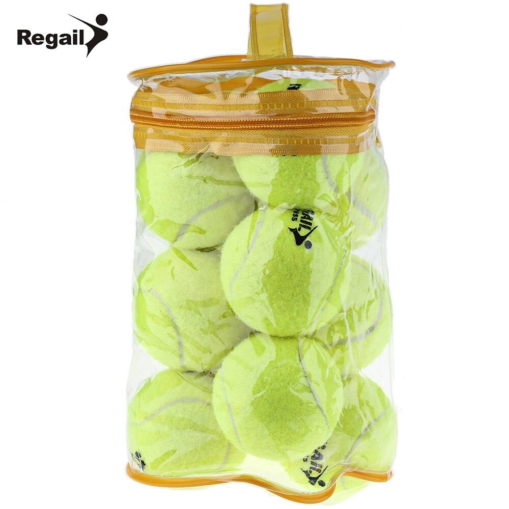 REGAIL 12pcs Tennis High Elasticity Training Ball