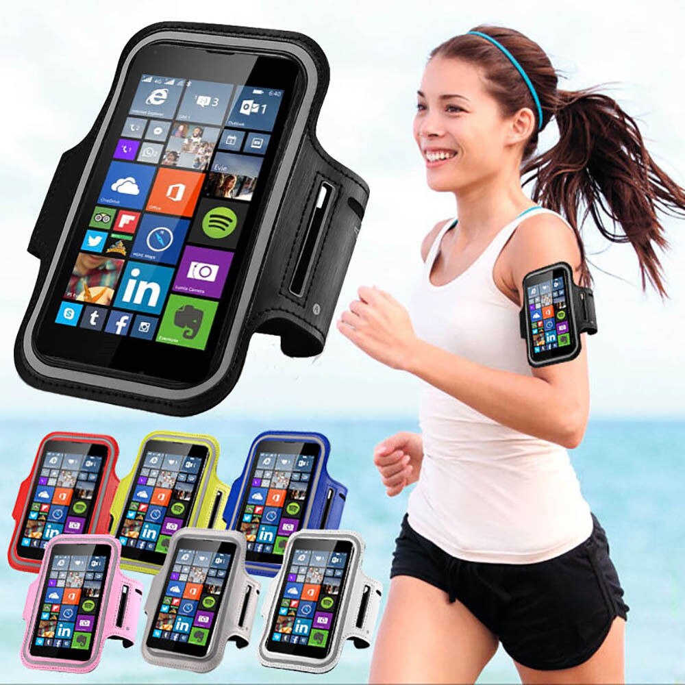 Waterdichte Gym Sport Running Armband voor iPhone 8 7 4 5 5 S 5C SE 6 6 s 8 Plus telefoon Case Cover Houder Armband Case voor iPhone X