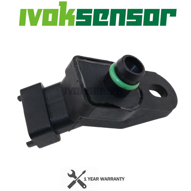 3BAR Boost Pressure MAP Sensor For Opel Vectra B C Astra G Omega B Zafira 2.0 2.2 DTI Citroen C4 24420761