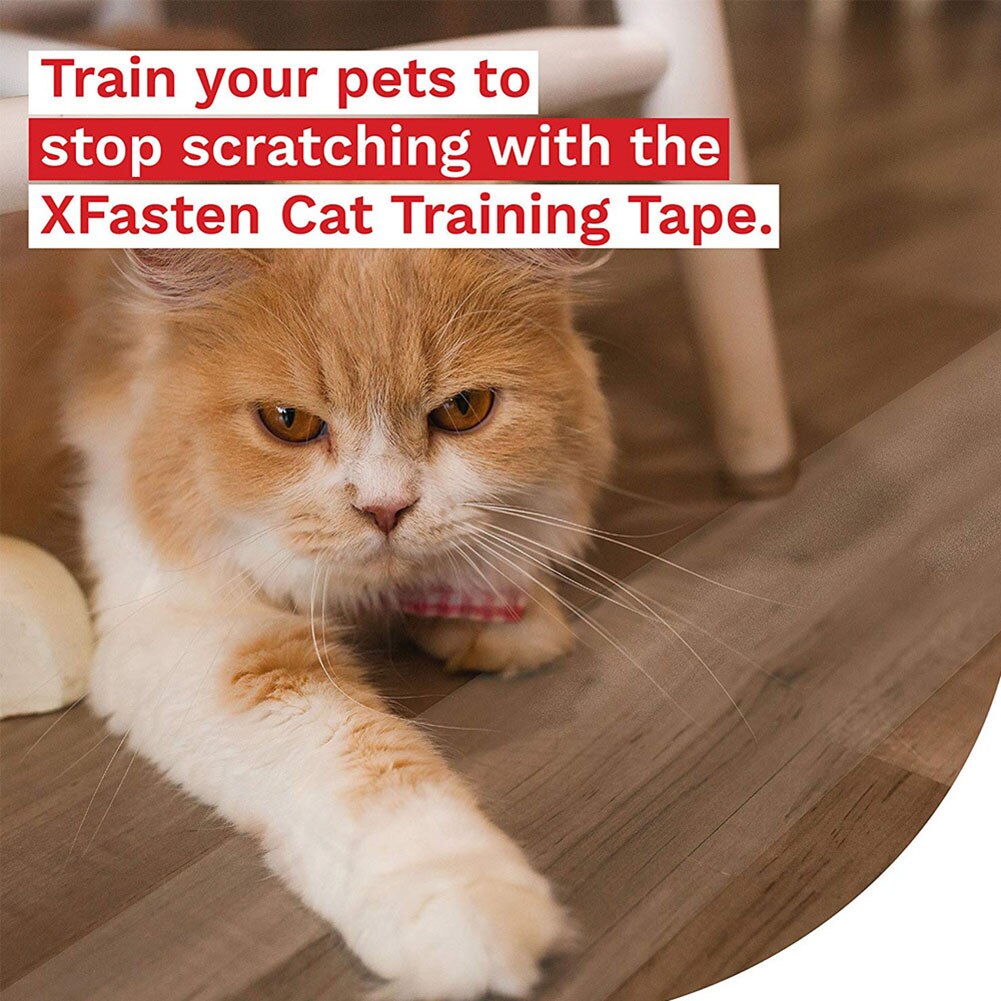 Cat Trainer Supplies Anti-stick Tape Pet Anti-grab Stickers Sofa Transparent Scratch-resistant Protective Tape
