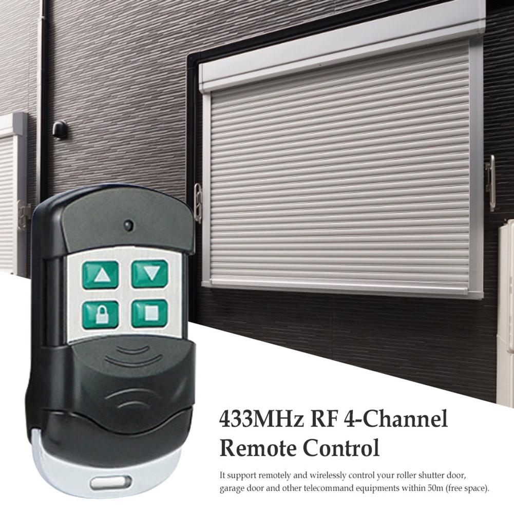 Afstandsbediening Voor Elektrische Garagedeur Afstandsbediening 433Mhz Clone Vaste Code Voor Gate Garagedeur Schakelaar Controller