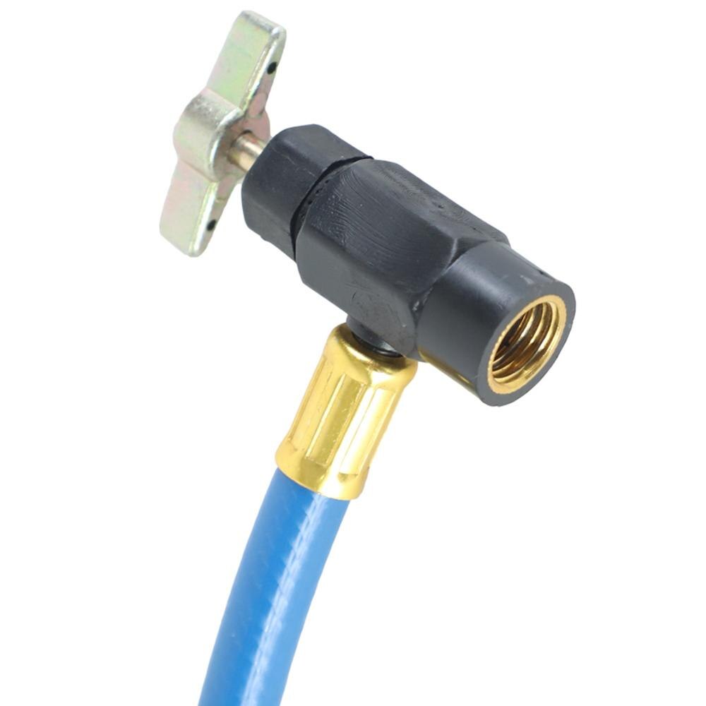 R134A Car Air Conditioning Refrigerant Measuring Hose Pressure Gauge Automotive supplies