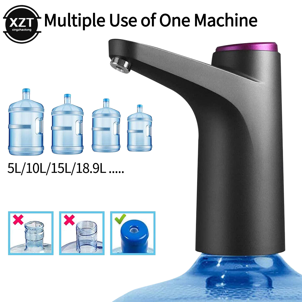 Automatische Wasser Spender USB Wasserpumpe 19 Liter für Flasche Mini Automatische Elektrische Wasser Gallonen Flasche Pumpe Trinken Spender