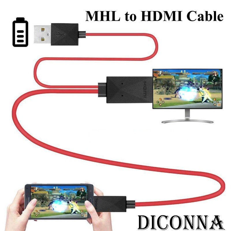 Newest MHL Micro USB to HDMI 1080P HD TV Cable Adapter for Android Phone