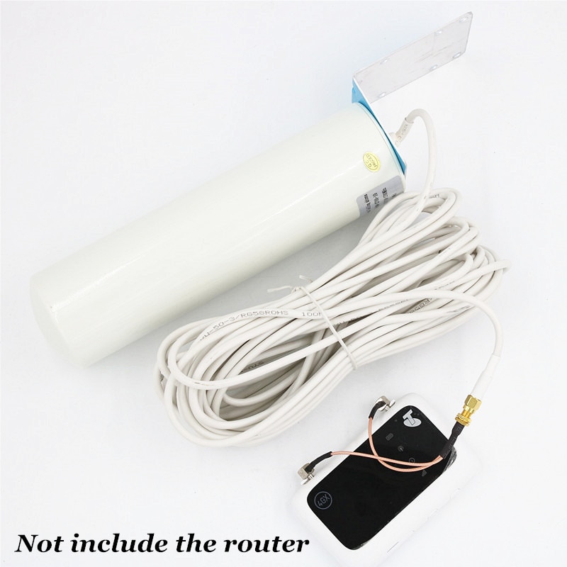 4G LTE antenna 2.4G external antenna SMA Male outdoor mimo antenne and SMA-F to CRC9/TS9/SMA connector for 3G 4G router modem