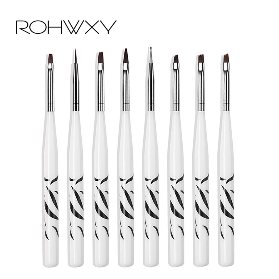 Rohwxy gel nagelpen kwast voor nagels nagel snijpen kwast voor nail art schilderen nail art kwast voor manicure tools