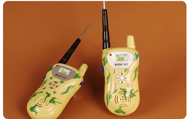 A Pair Walkie Talkie Kids Radio 0.5w Amateur Talkly Children Transceiver Intercom Educational Unisex Plastic Interactive: NO1