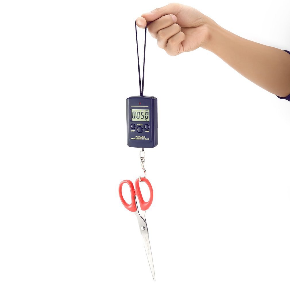 Portable Mini Hand Held digital Hanging Scale for suitcase Travel bag Electronic Weighting Luggage Scale fish Hook Balance