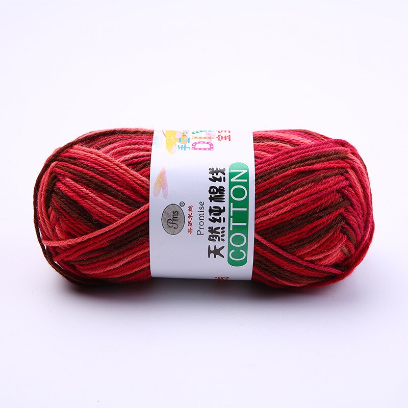 50g coton épais fil à tricoter laine au Crochet épais fil de fil épais pour bébé doux tricoté à la main couverture pull 120m: 01