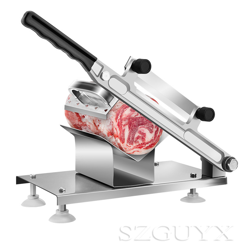 Mutton slicer cut lamb roll machine home cut frozen meat fat beef commercial manual planing meat slicer