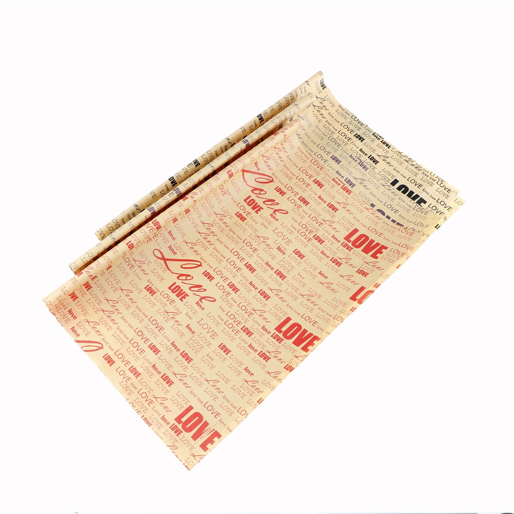 Bloem Geschenkverpakkingen Inpakpapier Bloemist Boeket Wrap Krant Papier Materiaal Voor Kerst & Party Thanksgiving