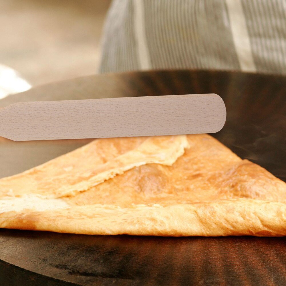 Ustensiles de crêpe 2 pièces outils de propagation de crêpe en bois antiadhésif pour étal de nourriture