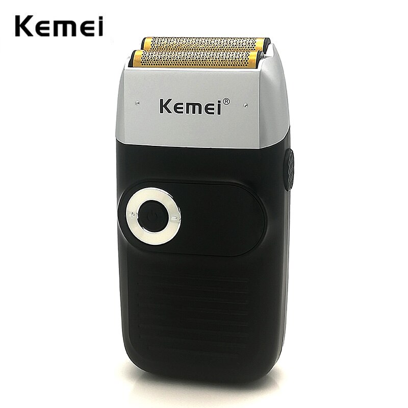 Kemei 2 In 1 Electric Shaver for Men Rechargeable Portable Cordless Men Reciprocating Razor Beard Trimmer LCD Display KM-2026