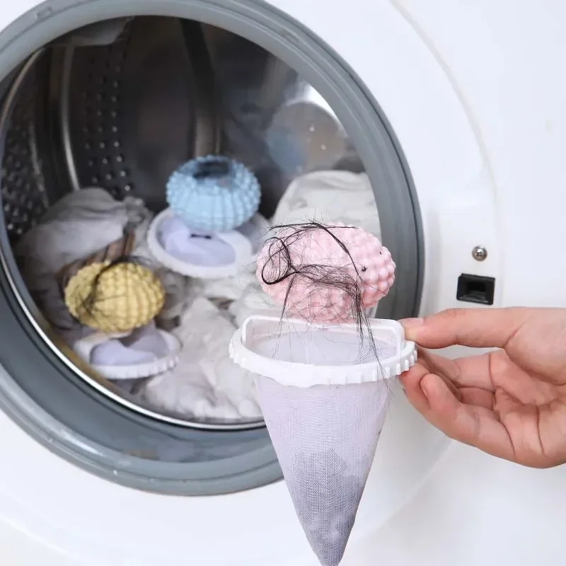 Neue Pet Haarentferner Waschmaschine Schwimm Lint Filter Tasche Wiederverwendbare Wäsche Ball Kleidung Haar Reinigung Werkzeuge Katze Haar Catcher