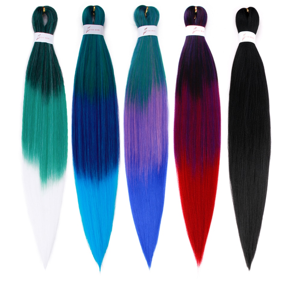 26 inch Long Ombre Braiding Hair Easy Braid Crochet Hair 90 g 26 inch Synthetic Hair Extensions Jumbo Braids Hair for Women