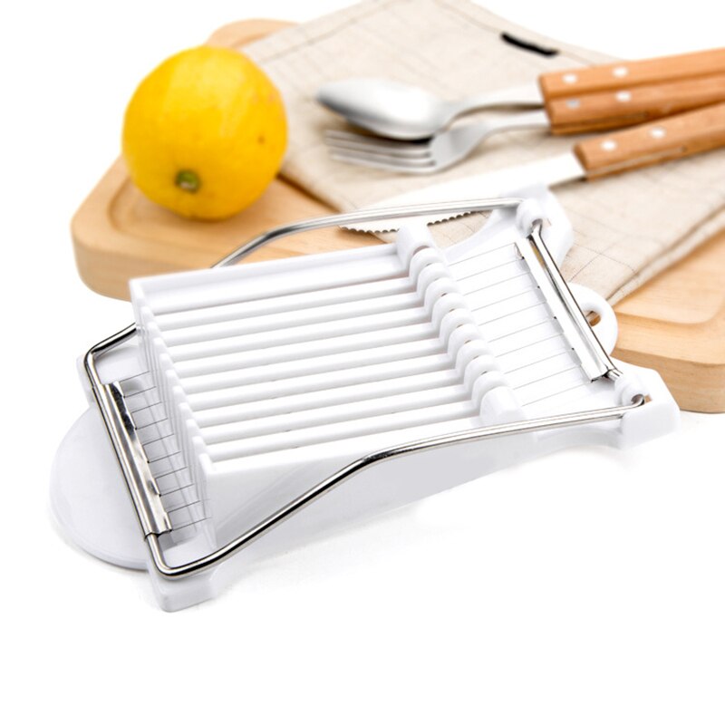Tagliauova Professionale In Acciaio Inox - Affettatrice 2-in-1 Per Uova