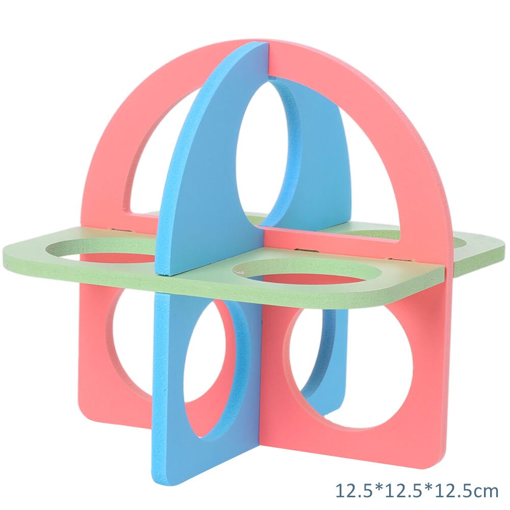 Pet Toy Toy Hamster PVC Functional Assembling Toys Mini DIY Pet Bed Small Toy Stylish Beautiful Hamster Supplies: 10